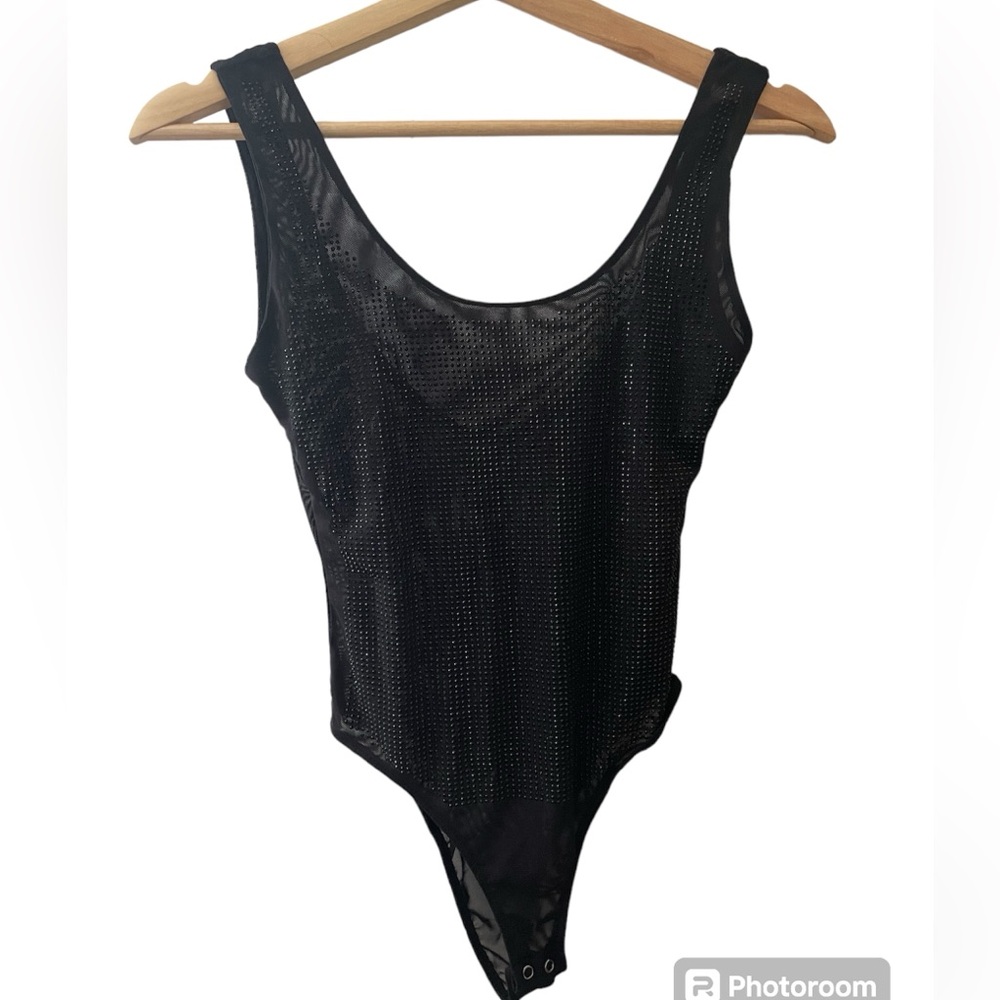 SPARKLY SHEER BODYSUIT